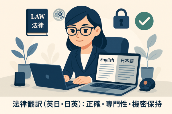Legal Translation (English - Japanese & Japanese - English): Accuracy, Expertise & Confidentiality